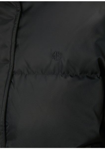Dorian Siyah Puffer Mont