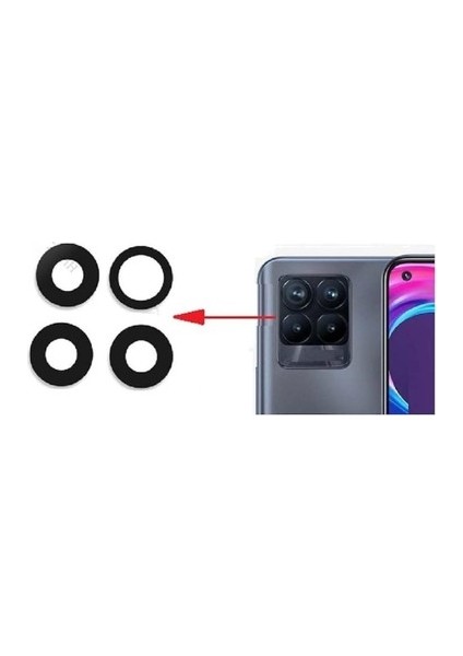 Oppo Realme 8i Kamera Camı Kamera Lensi