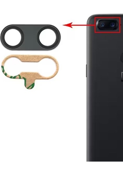 One Plus 5t Kamera Camı Kamera Lensi