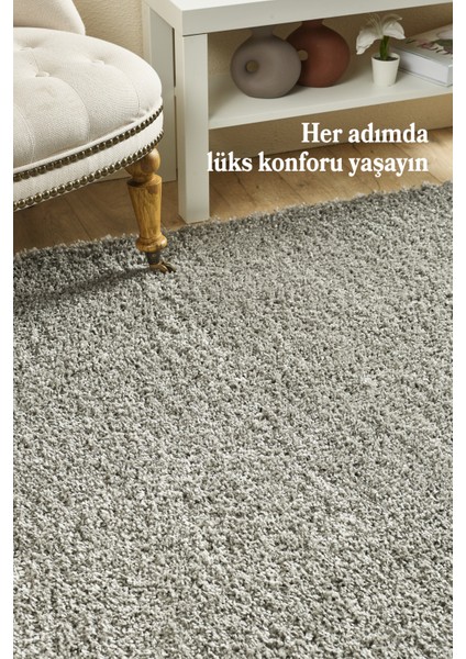 Modern Desensiz Açık Gri Halı Salon Halısı Oturma Odası Halısı Çocuk Halısı Yumuşak Özel Ölçü Halı