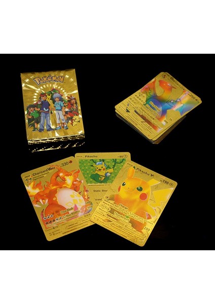 Pokemon Gold Oyun Kartı 9*6 cm Model 1