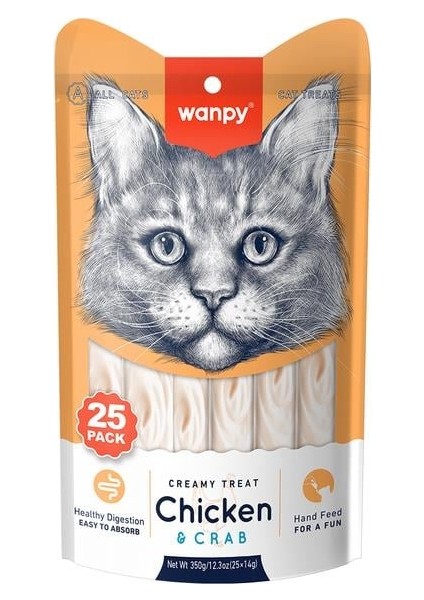 Tavuk-Yengeç Krema Kedi Ödülü 25X14GR