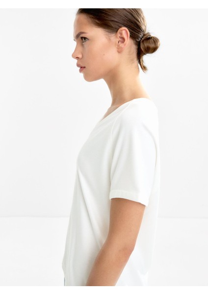 V-Yaka Basic T-Shirt modelleri