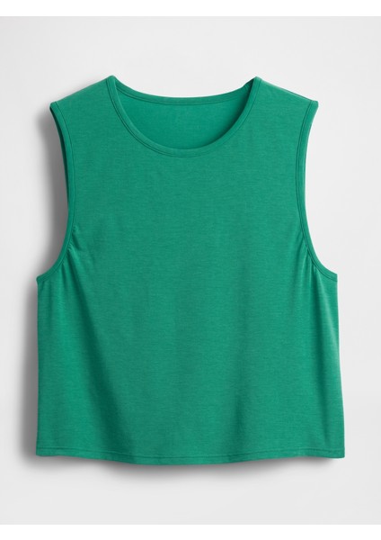 Kadın Yeşil Gapfit Breathe Crop T-Shirt fiyatları