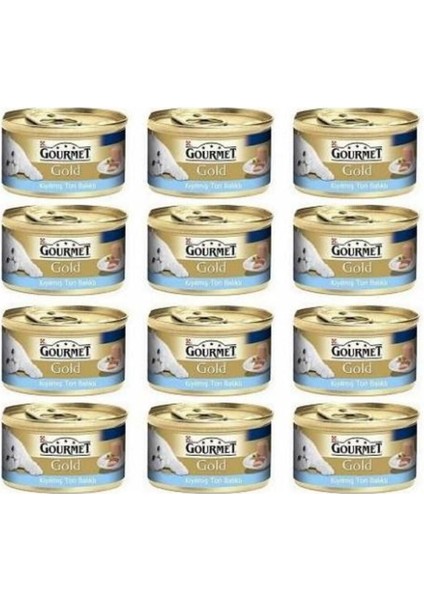 Gold Kıyılmış Ton Balıklı Yaş Kedi Maması 85 gr x 6 Adet indirimleri