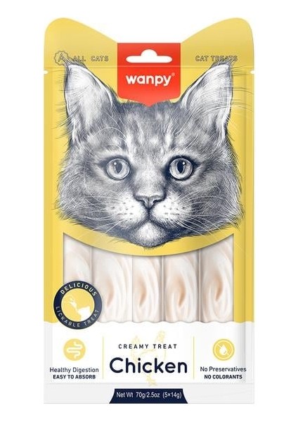 Tavuklu Kedi Krema Ödül Maması 5X14GR