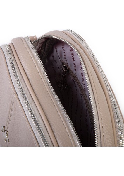 Kadın Çok Gözlü Çapraz Çanta Kum Lopez fırsatları