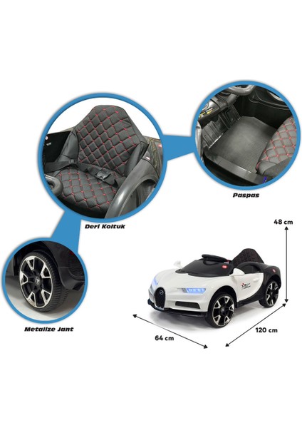 Bravo Gt 12 Volt Akülü Araba Beyaz modelleri
