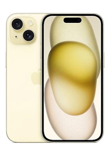 Yenilenmiş IPHONE 15 128GB -Sarı( 12 Ay Garantili)-B Grade