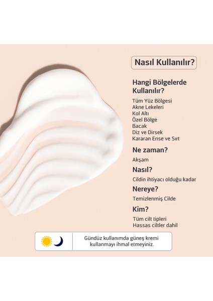 Krem Çinko İçermez indirimleri