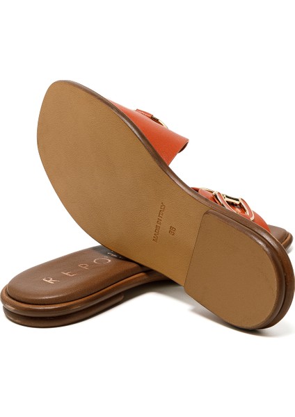 Kadın Terlik 70114-E5 Repo Arancio