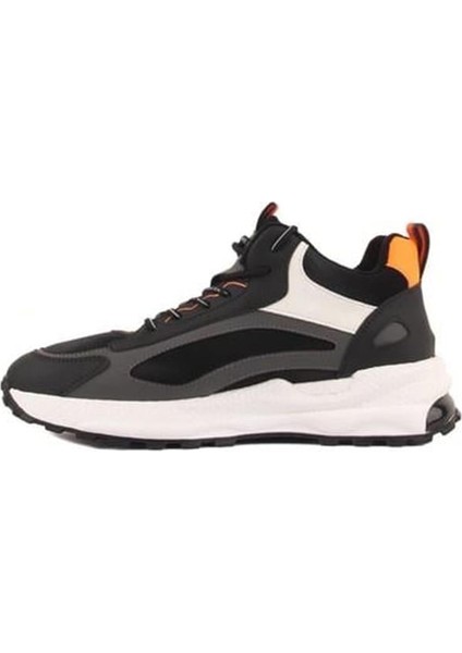 523-2 Hafif Taban Erkek Sneaker Ayakkabı-Siyah