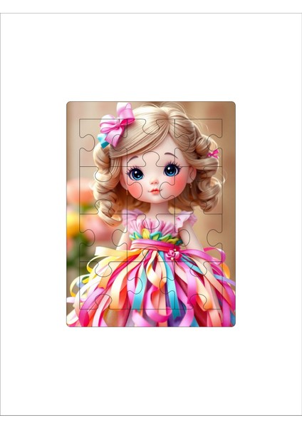 12 Parça Mdf Lazer Kesim Çocuk Puzzle Yapboz 14 x 19 cm V1 fiyatları