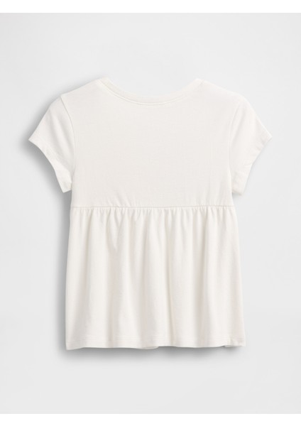 Kız Bebek Beyaz Bebek & Küçük Çocuk Babydoll Tunik Üst modelleri