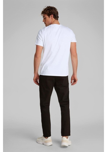 Erkek Ss Smooth Cttn Solid Crewnk T-Shirt - Beyaz modelleri