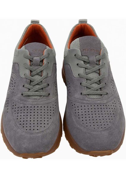 Erkek Gri Mevsimlik Casual Deri Spor Ayakkabı indirimleri