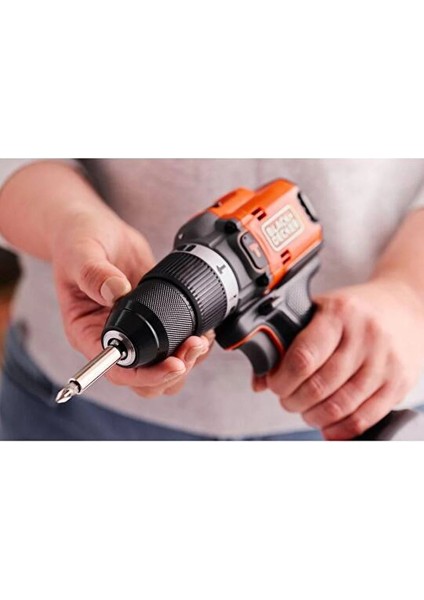 Black&decker BLD683D1XK-QW 18V Powerconnect™ Akülü Darbeli Matkap (Fırçasız, 1x 2,0AH Akü, 1A Şarj Cihazı ve Kit Kutusu Ile) indirimleri