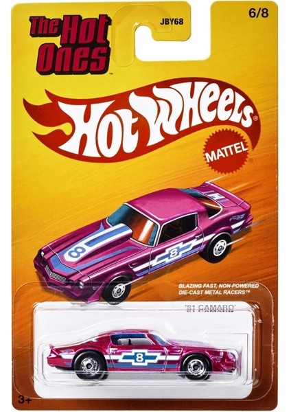 The Hot Ones Die Cast Tekli Arabalar JBY68 - 81 Camaro JBY74