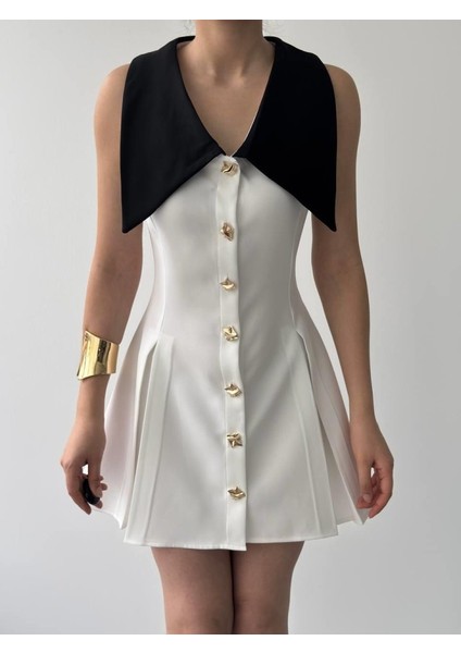 Ness Düğmeli Elbise fiyatları