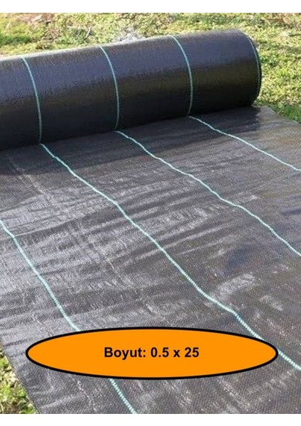 Jut Zemin Kaplama Malzemesi, Çim Çıkarmaz, 0,5X25 Metre