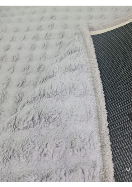 Konforsa Modern Tavşan Tüyü Bubble Desenli Halı – Yumuşak Dokulu, Leke Tutmaz, Kaymaz Tabanlı- Extra Yumuşak fırsatları