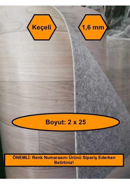 2X25 Metre Pvc Mineflo Kalın Zemin Kaplama, Yer Döşemesi Muşamba, Serfloor, Dekorfloor
