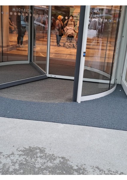 Kırmızı Kıvırcık Plastik Paspas, Dış Mekan Için Paspas, 1x1 modelleri