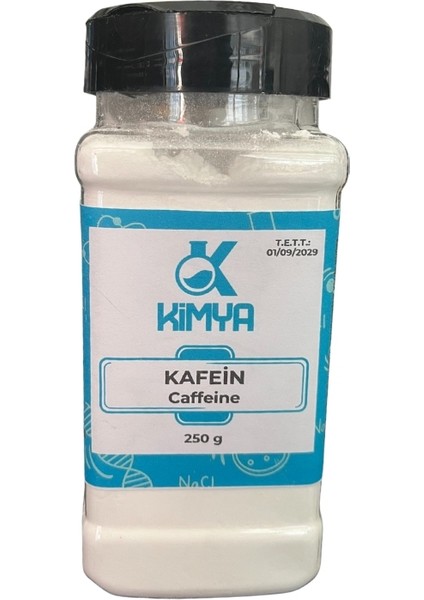 Kafein Anhidrat 250 gr - Food Grade Saf Caffeine - Pratik Ambalaj