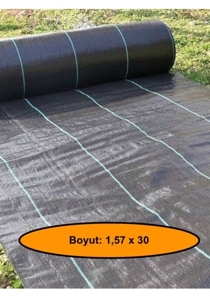 Jut Zemin Kaplama Malzemesi, Çim Çıkarmaz, 1,57X30 Metre