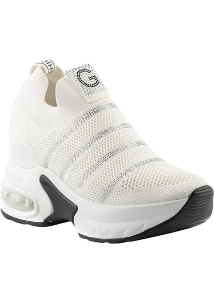 Kadın Kalın Taban Gizli Topuklu Spor Ayakkabı 24Y300-4