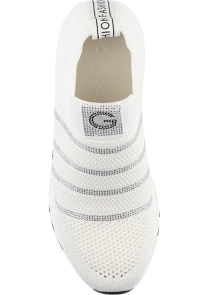 Kadın Kalın Taban Gizli Topuklu Spor Ayakkabı 24Y300-4 indirimleri