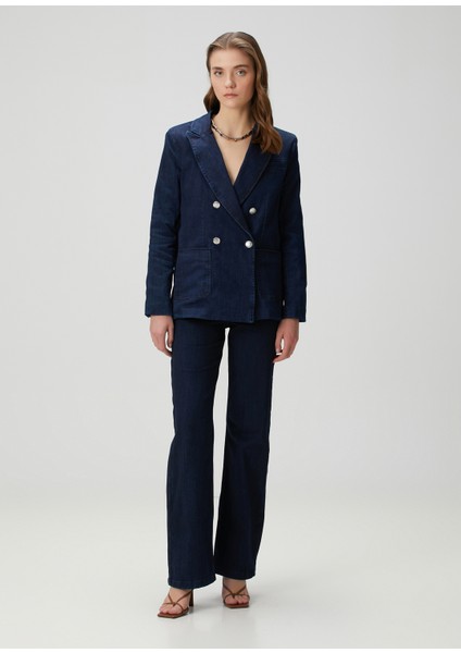 Indigo Kruvaze Denim Ceket modelleri