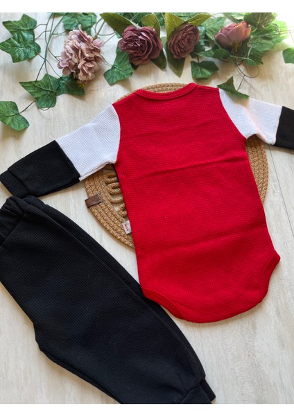 Fukukumbaby Daddy Boy Takım Kırmızı modelleri