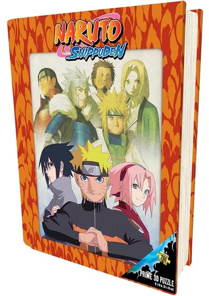 3D - Naruto Shippuden - 300 Parça Puzzle - Metal Kutu