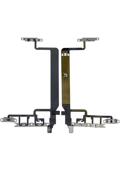iPHONE 13 Pro Uyumlu On Off Yan Ses Filmi Flexi Demirli