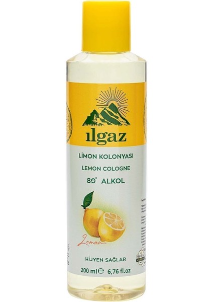 10’lu Klasik Limon Kolonyası 80° Derece 200 ml modelleri