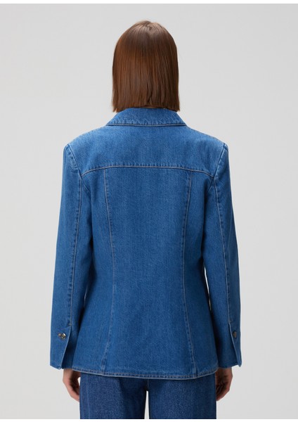 Juskfin Mavi Denim Ceket fırsatları
