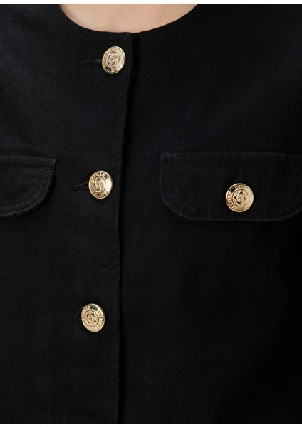 Siyah Denim Ceket