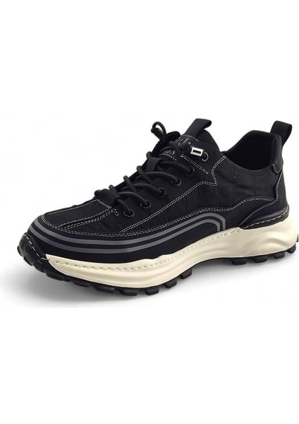 502-7 Günlük Erkek Sneaker Ayakkabı-Siyah modelleri