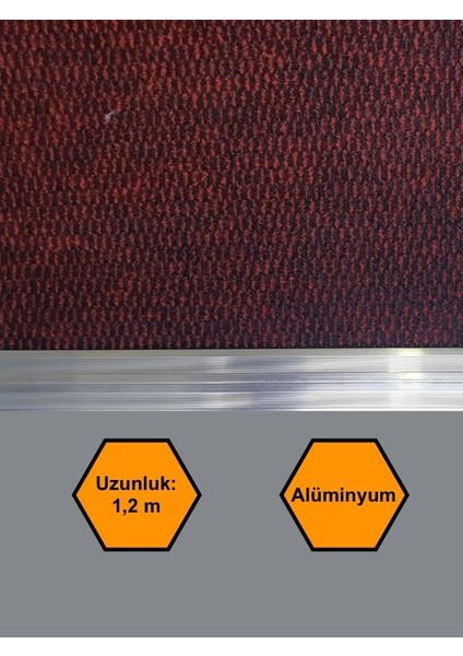 120 cm Alüminyum Kapı Eşik Profili
