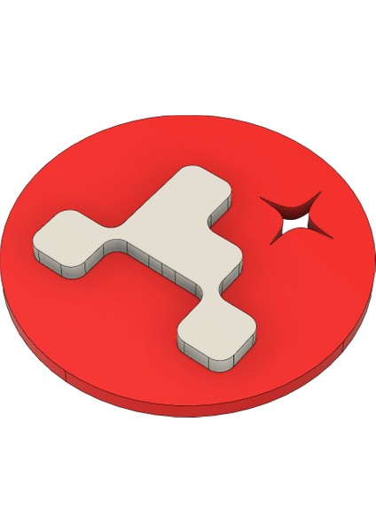 Mars 2020 Perseverance Insignia (Anahtarlık) (Sadece Plastik Aparattır) 3D fırsatları
