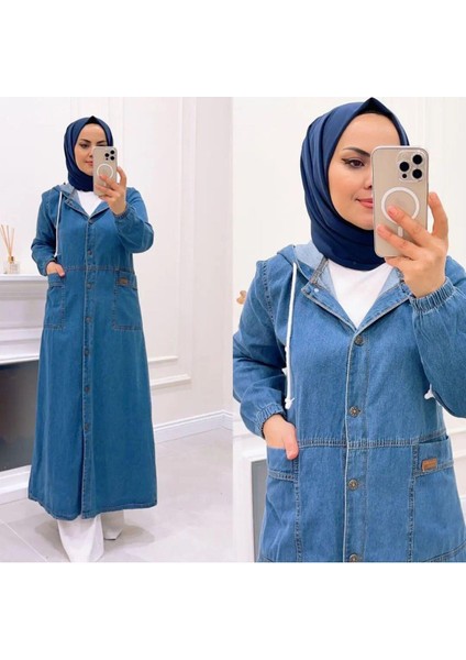 Kadın Düğmeli Kot Kap fiyatları