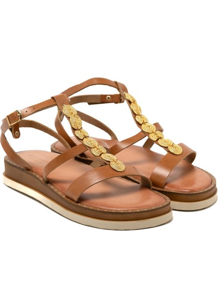 Kadın Sandalet 262185 Myconian 2025 Greek Sandal modelleri