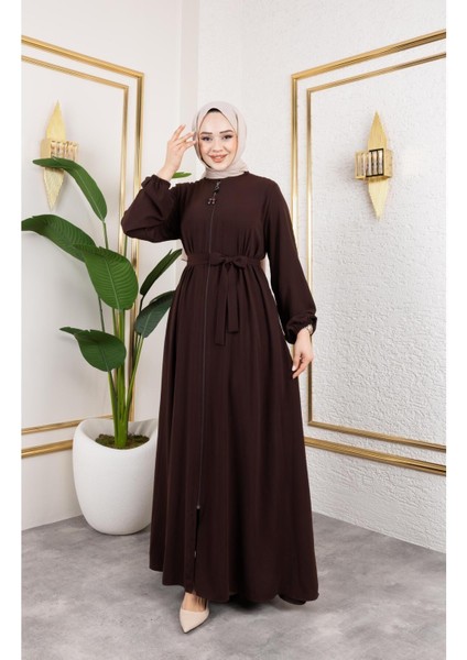 Kadın Mevlana Model Rabia Krep Ferace fiyatları