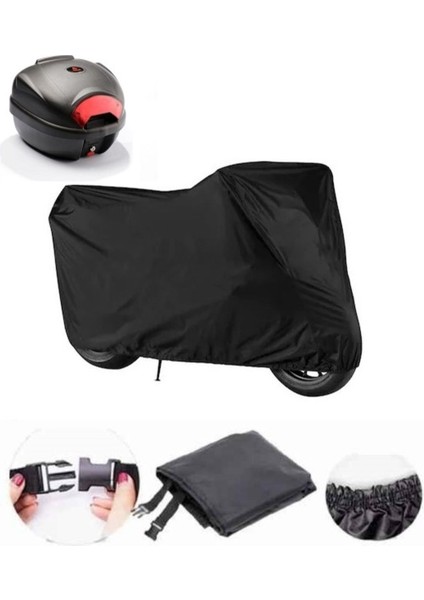 Siyah Arka Çanta Uyumlu Revolt Rsx7 Motor Brandası Koruma Örtüsü fiyatları
