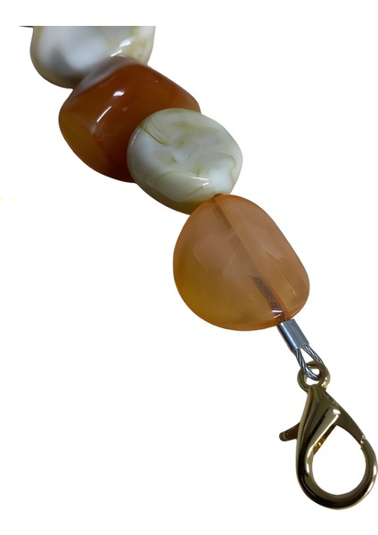 Akrilik Boncuklu Çanta Sapı 41 cm B5T modelleri