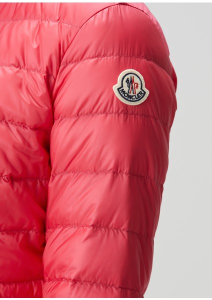 Lans Pembe Puffer Mont