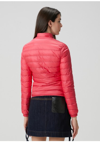 Lans Pembe Puffer Mont