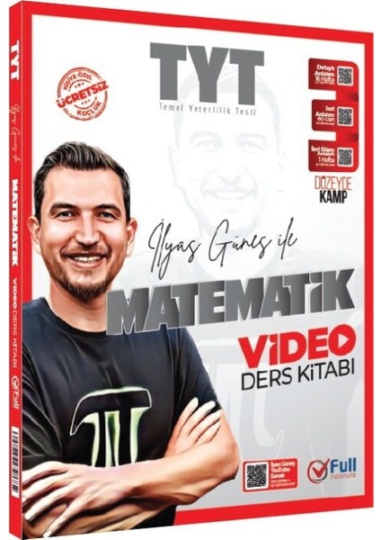 Full Matematik TYT Matematik Video Ders Kitabı Üniversite Hazırlık 352 Sayfa 2025 Yayınlı