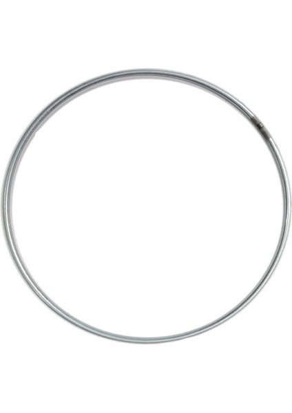 Hobby Craft 3lü 30CM Metal Halka, 4 Mm, Makrome, Dıy Dekorasyon, Duvar Süsü Çemberi